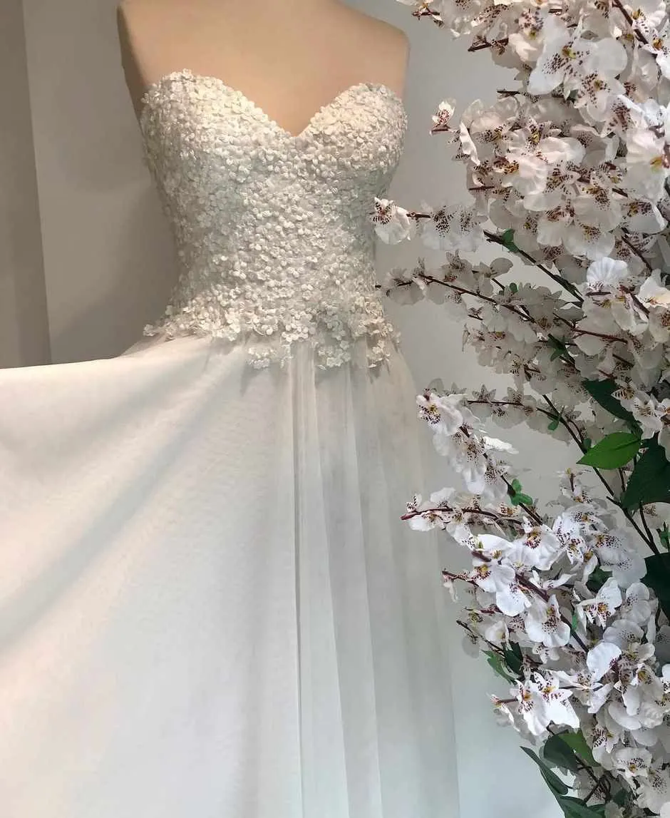 Custom couture gown
