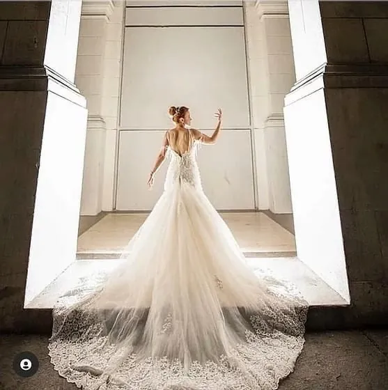 Lace Train in the Light by Karmen Aksu