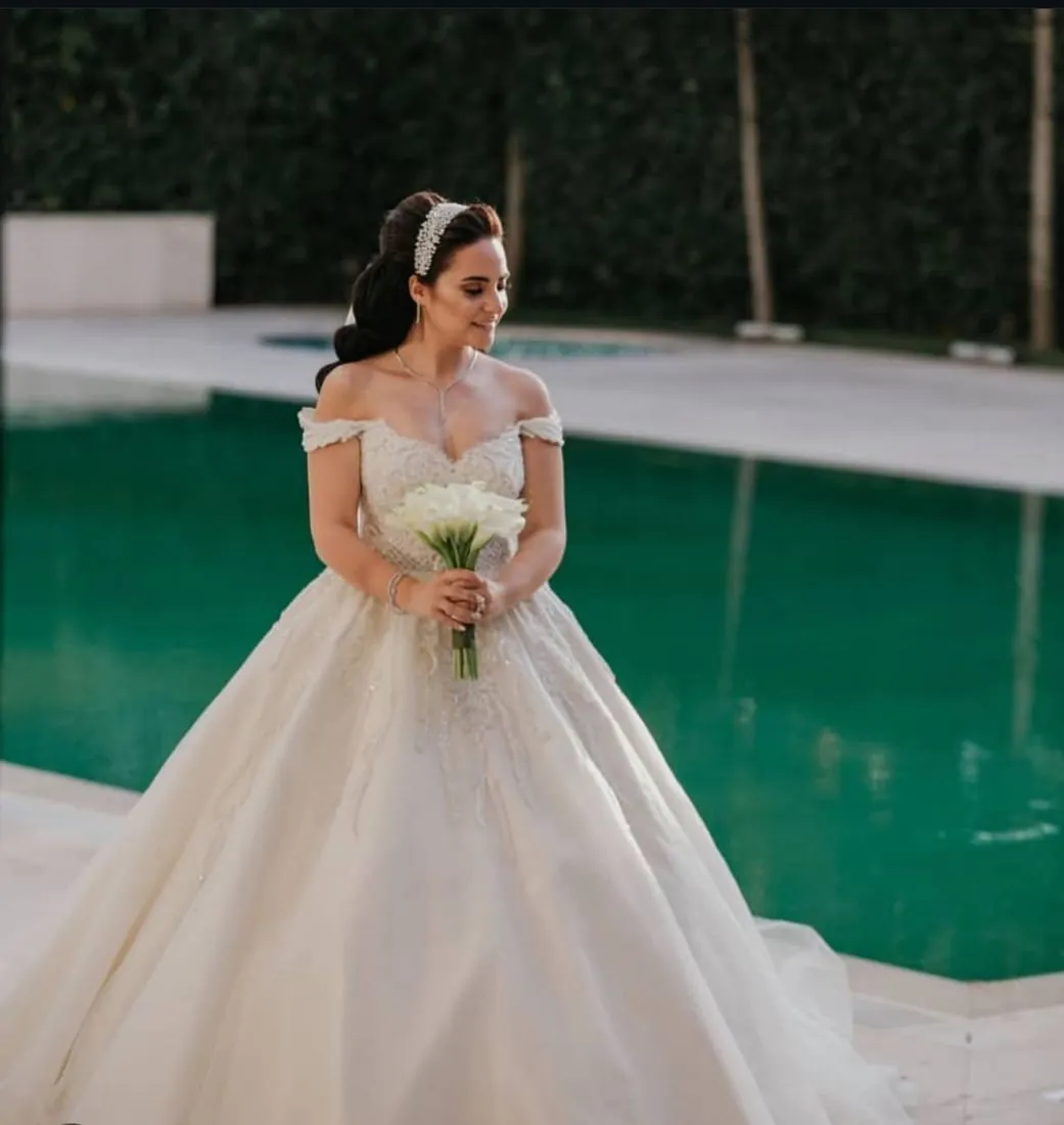 Champagne Ballgown by Karmen Aksu